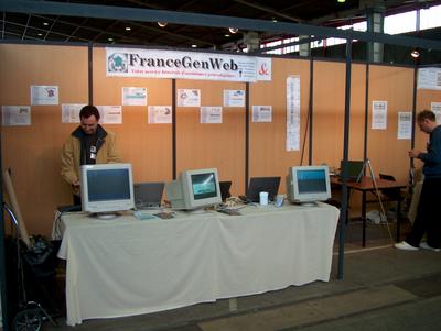 Sur le stand FGW